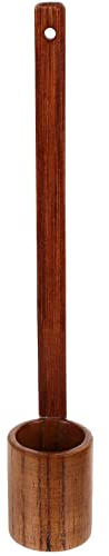 UPKOCH Wooden Wine Whisk Soup Spoons Slotted Spoons Pouring Ladle Wine Serving Spoon Practical Water Serving Scoop Long Handle Water Ladle Long Handled Wine Ladle Ladle Dipper