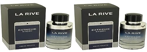 La Rive Extreme Story Edt 75 ml (Packung mit 2)
