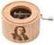 Spieluhr aus Bambus mit dem bekannten Menuett aus dem Notenbüchlein für Anna Magdalena Bach - music box von Kurbelwerk green-line, Motiv-Edition