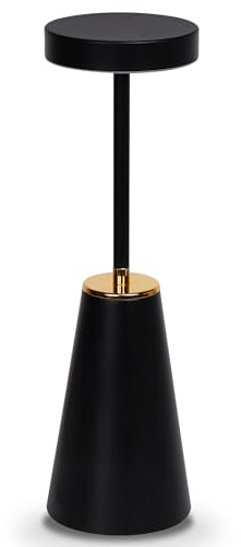 FEELSOLAR® Kabellose Tischlampe, Nachttischlampe, kabelloses Ladegerät für Smartphone, QI Induktion, lange Akkulaufzeit bis zu 60 Stunden, 3 Farben dimmbar, 3000 – 6000 K, natürliche Farbwiedergabe