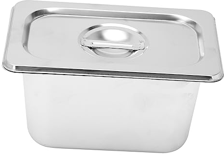 ABOOFAN Bassine Carrée Pour Fruits Et Légumes Avec Couvercle Bac De Service Pour Salons De Thé Et Restaurants
