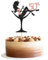 1 Stück 50th Sitzendes Mädchen Tortendeko, 50th Geburtstag Cake Topper Glitter High Heel Mädchen Kuchen Deko für Mädchen Lady Spa Bachelorette Thema Geburtstag Party Kuchen Dekorationen Roségold