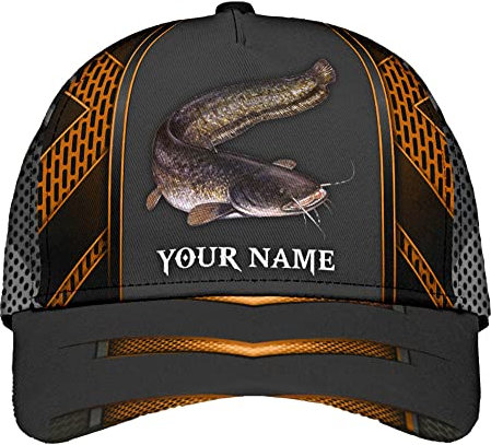 Baseball Kappe Personalisierter Wels Basecap Verstellbare Baseballmütze Baumwolle Baseballkappe Für Herren, Damen, Reisen