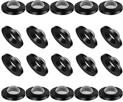 Hose Washer Repair Kit Filter Hose Washer Washing Machine Accessories 20 Pieces Stainless Steel Filter Hose Washers Inlet Hose Screen Washer Repair Kit For 5/8 Inch Washing Machine And 3/4 Inch