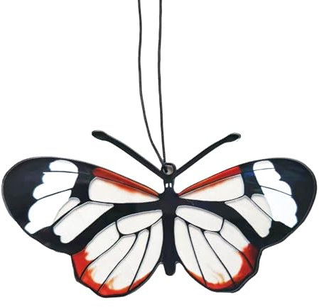 MINGZHE Acryl-Schmetterlinge, Dekoration, Weihnachtsbaumschmuck, Baumschmuck, Schmetterlinge, Hängende Verzierung für den Innenbereich, Bunte Schmetterlinge (D)