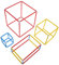 Toyvian 1set Innovative Boy Girl Math Toys for Building Geometric Shapes Engineering Kit for Boys and Girls Detachable Assembly for Fun Learning and Development