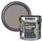 AOC24 Garden Fence Paint 2.5l – Multi-Surface Exterior Paint for Wood, Brick, Metal, Stone & Terracotta – Waterproof, Resists Fading, Matt Finish for Sheds, Fences, Garden Furniture Slate
