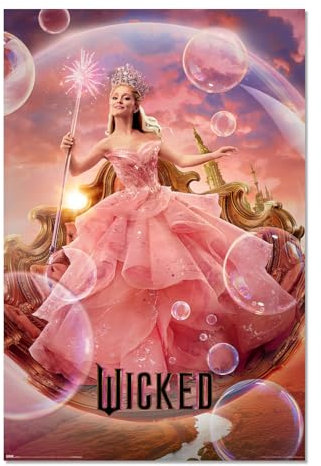 Grupo Erik Poster Kunstdruck Wicked Ginda Poster Deko Wohnzimmer oder Deko Schlafzimmer - Deko Zimmer - Größe 61 x 91 - Offizieller Kingdom of the Wicked Fanartikel