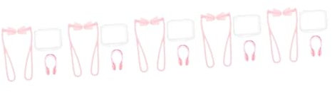 ibasenice 5 Ensembles Pince-nez de natation en silicone boules Quies d'oreilles pour nager protection auditive piscine accessoire d'oreilles de coup de nez Plastique