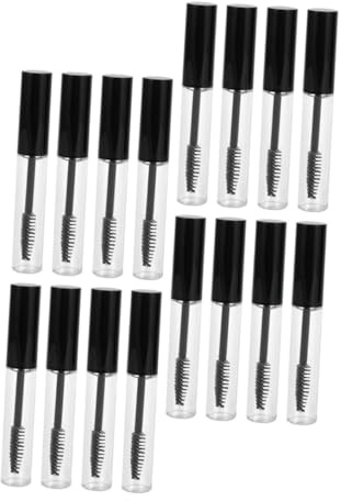 Cabilock 16stücke Leere Wimperncreme-behälter Leerer Mascara-tuben mit Gummieinsätzen aus Sicherem Kunststoff