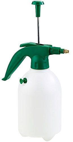 PEARL Pumpflasche: Pump-Drucksprüher mit Messingdüse und Sicherheitsventil, 1,5l (Pumpsprayflasche, Automatische Sprühflasche, Druckluftspray)