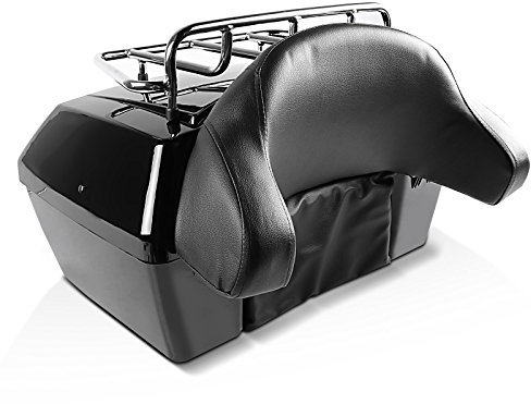 Chopper Topcase Craftride Missouri 43l für Yamaha XVS 125/250/ 650/1100 Drag Star, 650/1100 A Drag Star Classic, 1300 Custom, 950/1300 A Midnight Star