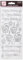Anitas Outline Stickers, Birthday Cupcake, Silver on White, For Scrapbooking, Card Making, Kids Play, Homework, Art, Craft, Embelish, Decorative, Paper, Card, Glass, Metal, Plastic, Foam