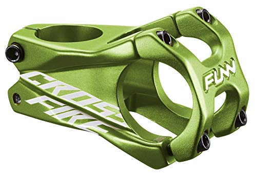 Funn Crossfire Mountainbike Vorbau mit 31,8 mm Lenkerklemmung - Langlebiger und Leichter Legierungs-Vorbau für Mountainbike und BMX-Bike, Länge 50 mm Vorbau (Grün)