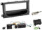 1 DIN Radio Einbauset mit Lenkradfernbedienung für Ford Mondeo 4 (BA7) 2007-2014 schwarz