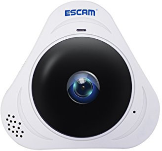 ESCAM Q8 Cámara IP panorámica WiFi de 360 grados