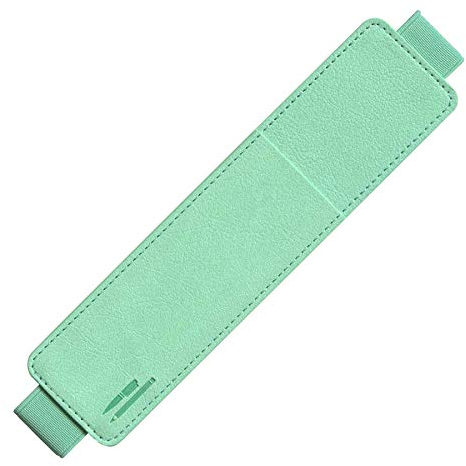 If Bookaroo Pen Pouch Elasticated Pen Holder Bag Organiser, 23 cm;, Mint