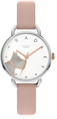 Radley Wood Street Ladies Cobweb Leather Strap Open Shoulder Dog Watch RY2873