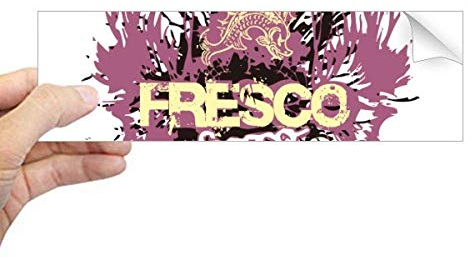 DIYthinker Graffiti Street Fish Fresco Art Rechteck Bumper Sticker Notebook Fenster Aufkleber