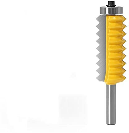 8 mm Shank panneau surélevé « V » Bits joint entures Colle Fraise for bois Tenon Boiseries cône Tenon fraisage Tenoning machine (Size : 8X19X54)