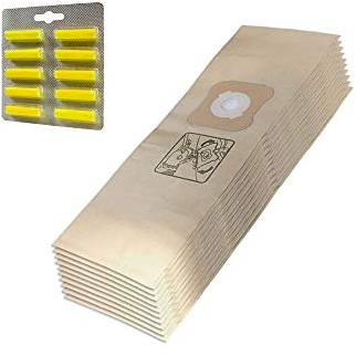 MohMus Set 10 Sacchetti (Carta) + 10 Profumi per Aspirapolvere Kirby G7 Ultimate, G8 Diamond, Kirby Ultimate G, G 2000, G2000, G 2001, G2001