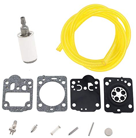 HURI Vergaser Membran Reparatursatz Benzinschlauch für Husqvarna 135 140 235 236 240 435 440 JONSERED CS2238 CS2234 Motorsäge Zama RB149