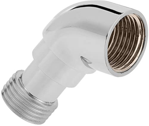 PrimeMatik - Chrom-Universal-Duschkopfadapter mit Außen-Innengewinde