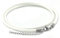 NaturSchatulle Kunstlederkette mit Edelstahl Verschluss 2mm Weiß 45-50cm Lederkette Ohne Anhänger DIY Schmuck Halskette Leder Basteln
