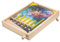 4IQ Group Hölzernes Flipper Spielzeug für Kinder - Kinderspielzeug ab 3 Jahre 5 cm x 28 cm x 37 cm, Griffhöhe: 43,5 cm - Spielesammlung Flipper Arcade aus Holz