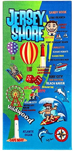 Beachland Jersey Shore Strandtuch, 76,2 x 152,4 cm, 100 % Baumwolle