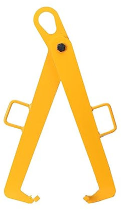 Lfhelper Ölfass Hebezange 600kg Vertikale Fassklammer 0.6T 55-60cm Ölfass-Hebeklemme Forstzange Fassheber Fass-Greifer Fasskralle Kran Fasshebebühne Ölfass Drum Lifter Geeignet für φ 550-600mm Trommel