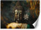 Feeby Fototapete Zen Orient Buddha 400x280 cm Grün XXL Vlies Wandtapete Tapeten Wohnzimmer Schlafzimmer Jugendzimmer Moderne Design Wandbild Wand Dekoration Buddhismus Yoga AI