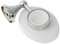 Topyond Porte-Savon, Porte-Savon Mural en Céramique pour Douche, Porte-éponge à Savon Vintage en Or Chromé pour Salle De Bain Et Cuisine