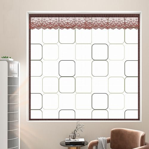 Kit Isolant pour Porte Et Fenêtre,Kit de Film D'isolation de Fenêtre,Translucide Rideau Thermique Isolant,Contre Le Froid,pour Fenêtre L'hiver,Personnalisable,largeur X Hauteur (90x150cm)