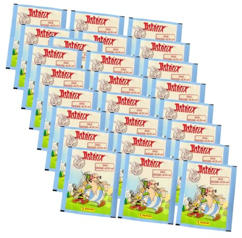 Panini Asterix Sticker - Reisealbum Sammelsticker (2023) - 25 Tüten