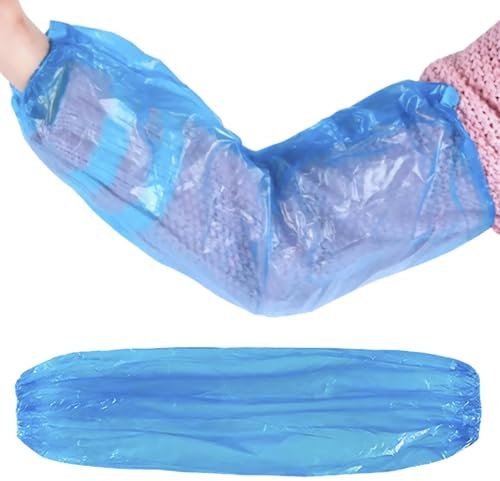KIBERTIC – 100 PCS Manicotti Monouso per Braccio, Copribraccia di Alta Qualità, Protezione Avanzata, Laboratorio, Tatuaggi e Uso Professionale, Taglia Unica, Confortevoli e Resistenti