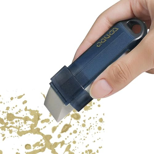 Limescale Eraser - Stainless Steel Corosion Remover, Comfortable Handle Blemish Remover | Pumice Stick Scrubber with Grip, Robust Knives Corosion Eliminator, Purification Tool Remover for Bath Glass