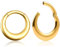 Vankula Ohr Tunnel Gewichte Flesh Ear Weights Hangers Creolen Edelstahl für männer damen Ohrpiercing Gestreckte Schmuck 4mm Gold 3