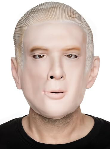 Maskworld Erling Haaland Maske aus Latex - Fußball-Fan-Accessoire für Public Viewing und Motto-Party