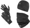as ULTIMATE Winter Set für Fussball und Sport -Erwachsene & Kinder - Mütze, Schlauchschal & Handschuhe - Beanie, Neckwarmer & Gloves (M)
