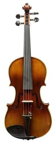 Violine Violine Größe 4/4-1/8 Erhältlich Handgefertigter Boden Aus Geflammtem Fichtenahorn Mit Ebenholzbeschlägen Für Fortgeschrittene(3/4)