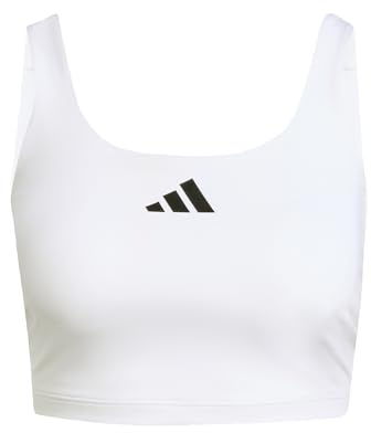 adidas Damen Optime Workout Twist Light Support Bra Tank Tanktop (1er Pack)