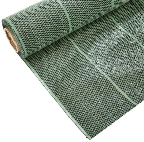 STOCKCLOTURE Toile de paillage Maillage Vert Résistant aux UV 1mx20m (20m2) 130g/m2