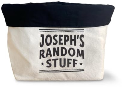 History & Heraldry Personalised Top Bloke storage pouch (Contemporary, Joseph)