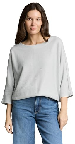 TOM TAILOR Damen Langarmshirt mit Fledermausärmeln