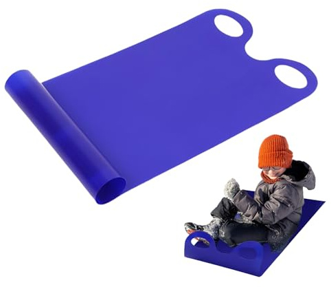 Generisch Bob Schlitten Kinderbob Rodel Kinderschlitten Rutscher Rodelschlitten 92 x 42 cm