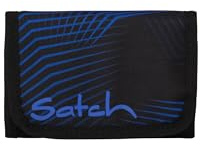 Satch Geldbeutel Seismic Blue - Blau | Für Jungen und Mädchen mit Sichtfenster, Münzfach und Geldscheinfach für eine übersichtliche Aufbewahrung