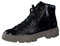Paul Green Damen Hightop-Pauls, Frauen High-Top Sneaker,Turnschuhe,Laufschuhe,schnürschuhe,schnürer,schnürstiefeletten,Schwarz (Black),40 EU / 6.5 UK