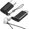 Herfair Micro USB to USB C Adapter 2 Pack Type C Female to Micro B Male Converter,Micro USB Female to USB C Male Adapter Data Transfer Compatible with PS4 Xbox Game controller Spaker Driving