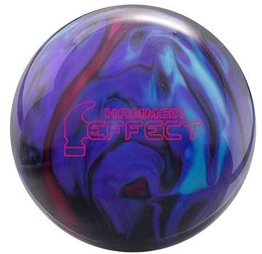 Bowlerstore Products Hammer PRE-DRILLED Effect Bowling Ball - Marron/Blue/Black/Purple 13lbs
